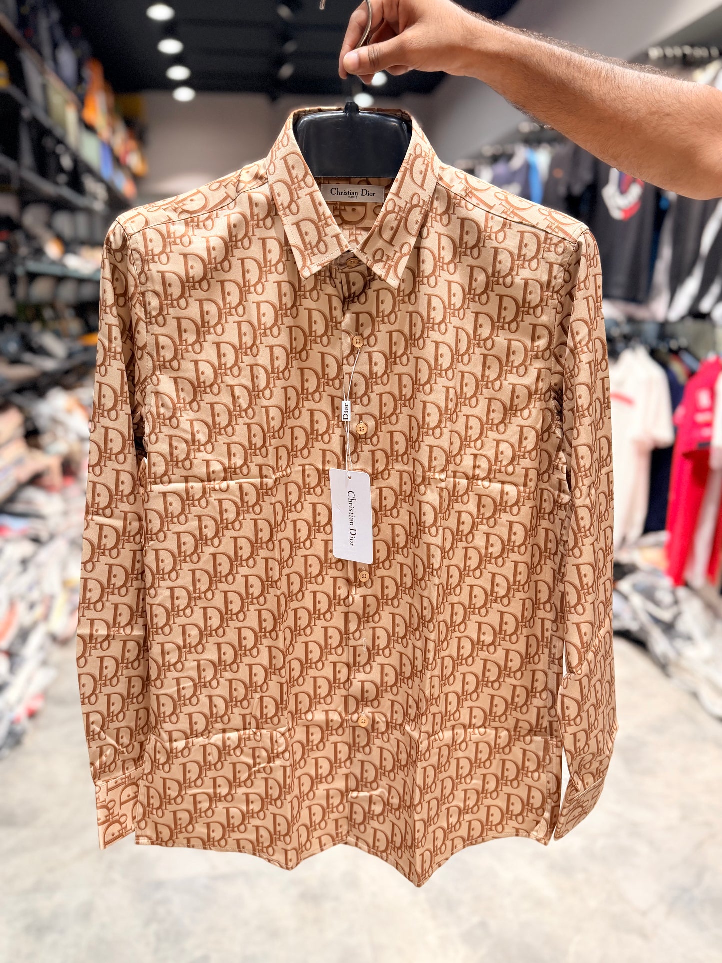 DIOR BUTTON DOWN