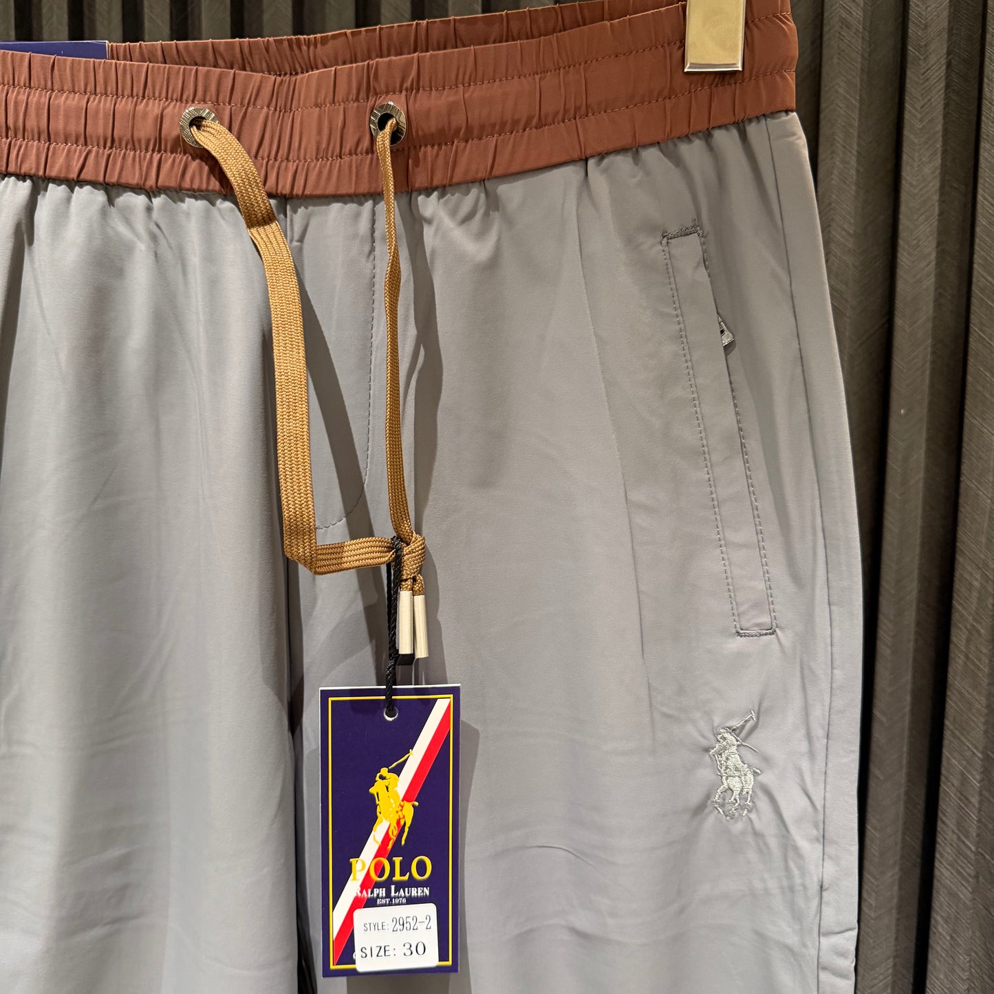 POLO TROUSER LIGHT GREY HIGH GRADE