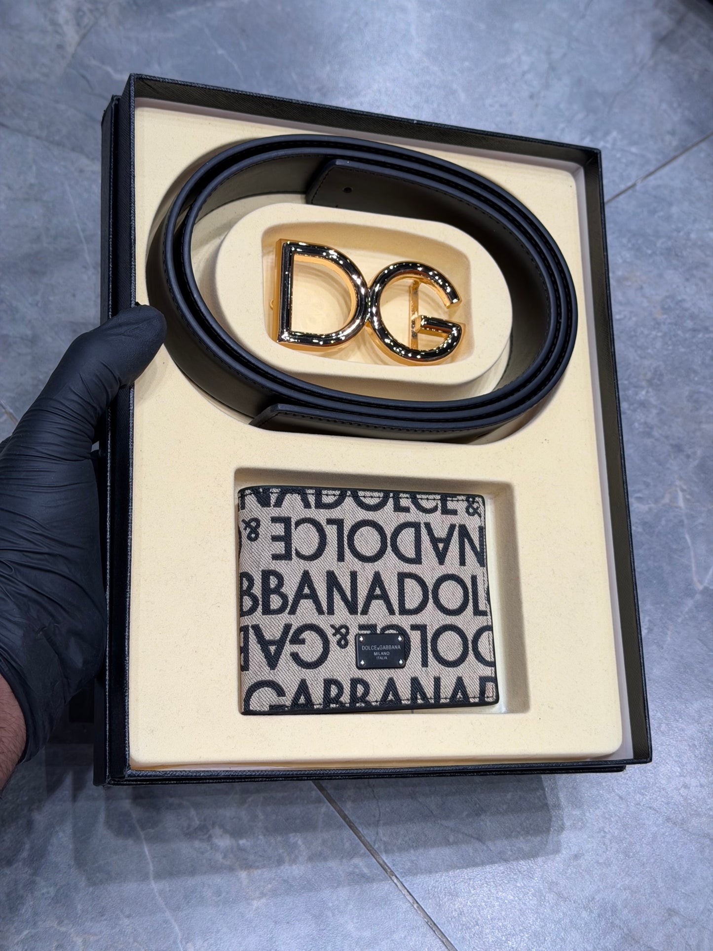 D&G BELT WALLET