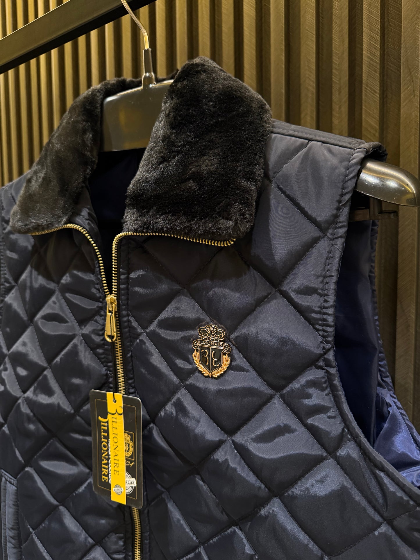 BILLIONAIRE SLEEVLESS JACKET