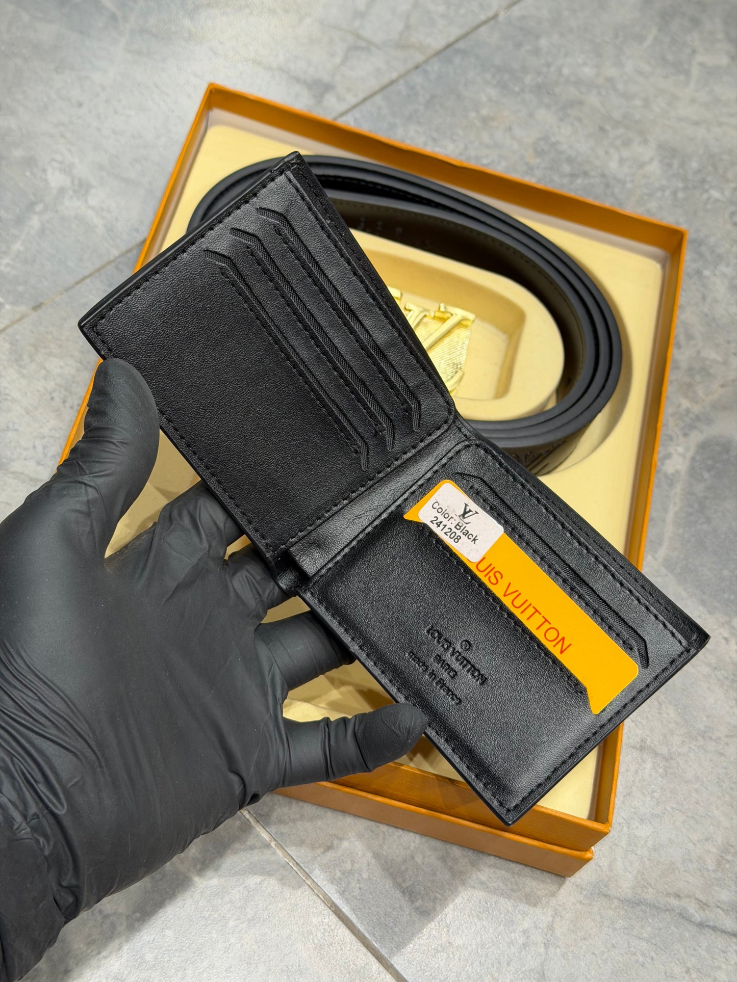 LV BELT WALLET