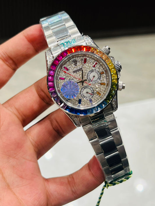 ROLEX DYTONA RAINBOW TOP NOTCH QULAITY AUTO SPHIRE GLSSS
